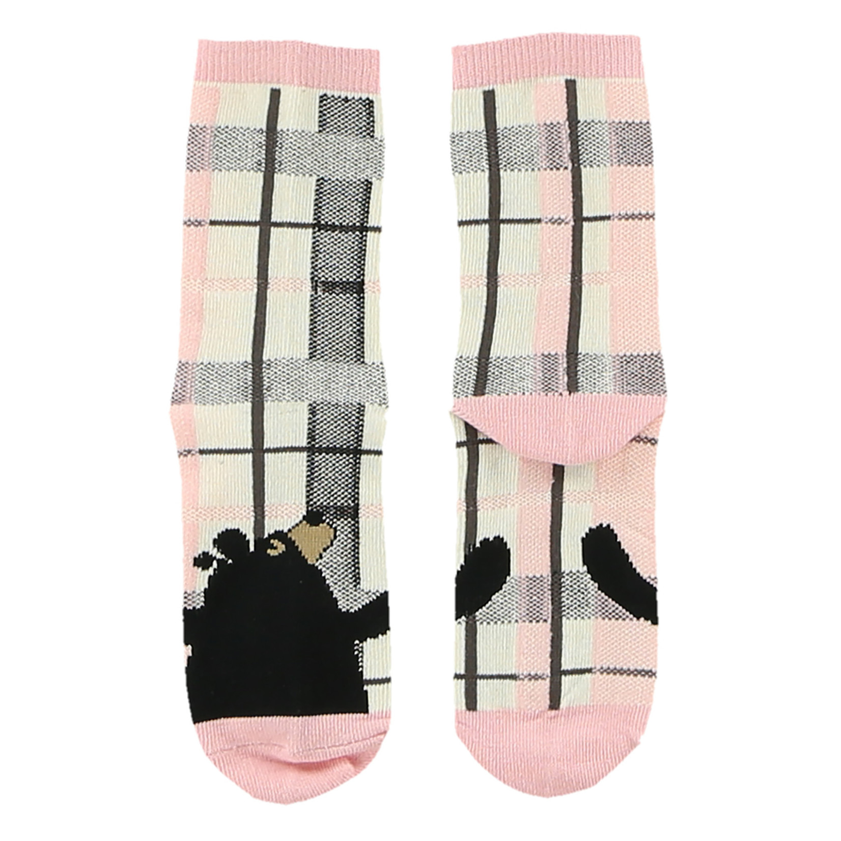 Lazy One Bear Hug Pink Kid's Sock