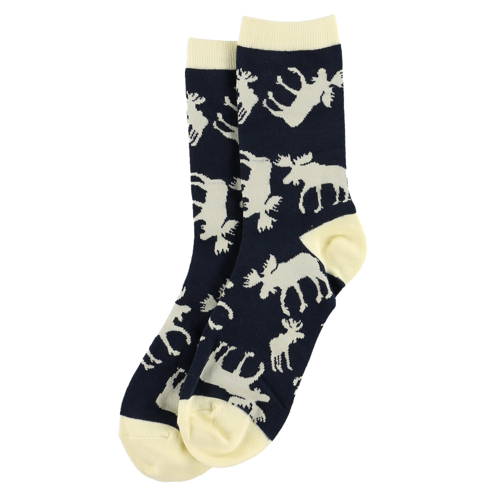 Lazy One Classic Moose Crew Sock