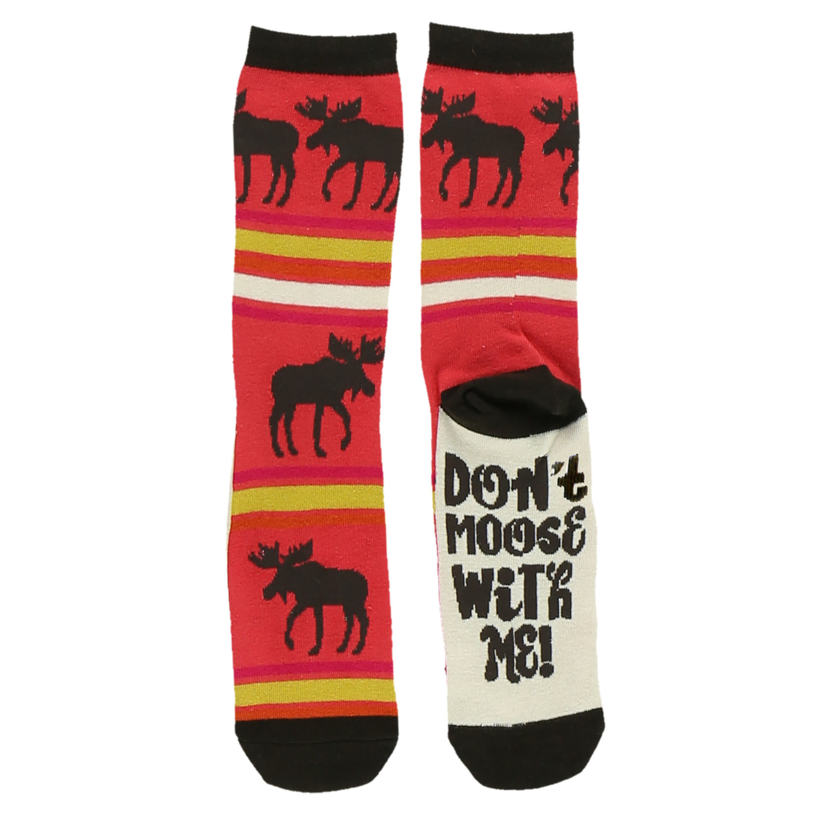 Lazy One (DNR) Don't Moose with Me Sock