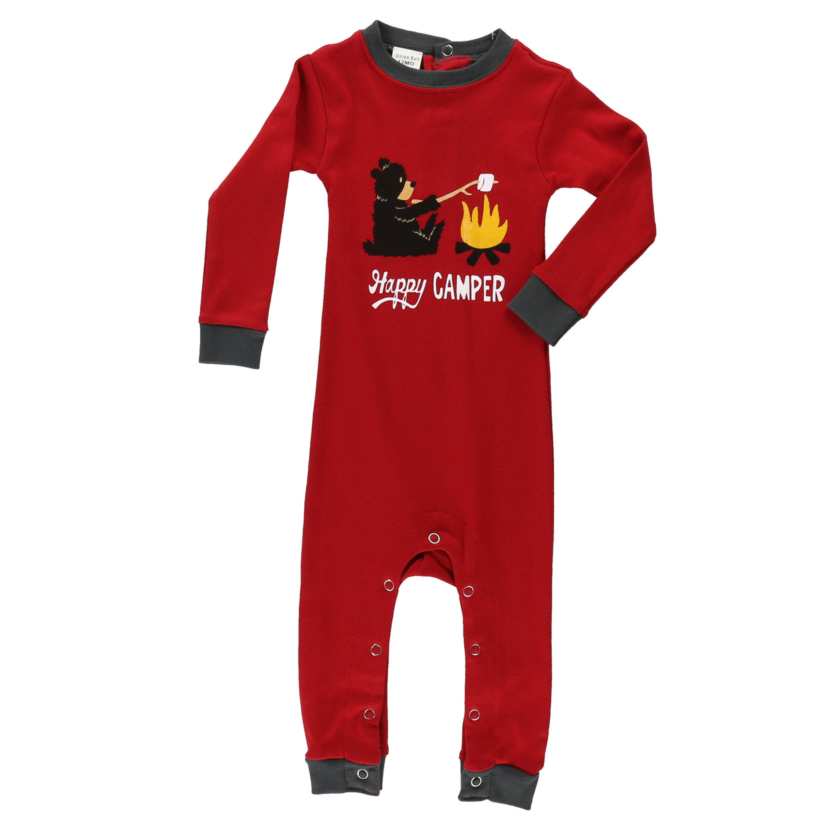 Lazy One (DNR) Happy Camper Infant Union Suit