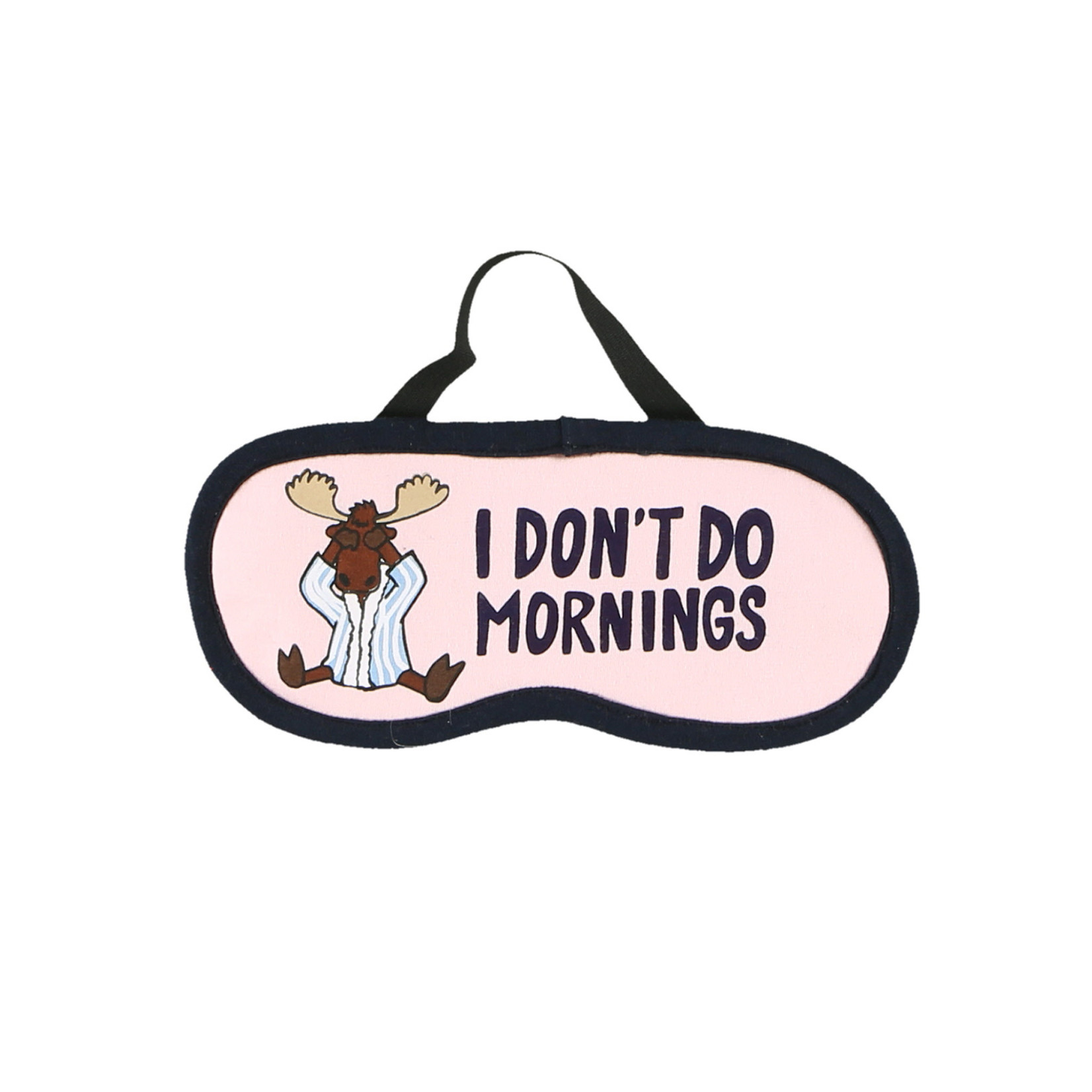 Lazy One Don't do Mornings Moose Sleep Mask