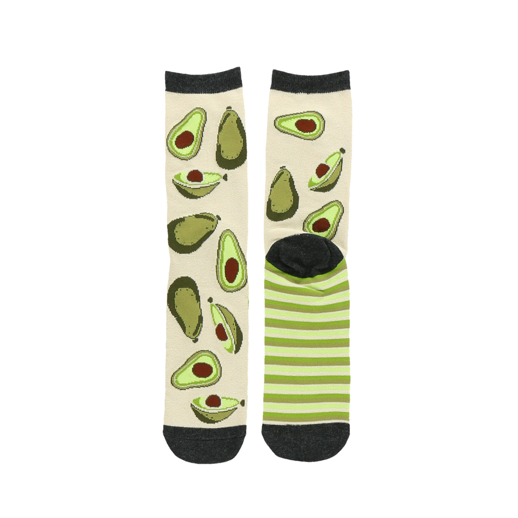 Lazy One Avocado Go To Bed Crew Sock