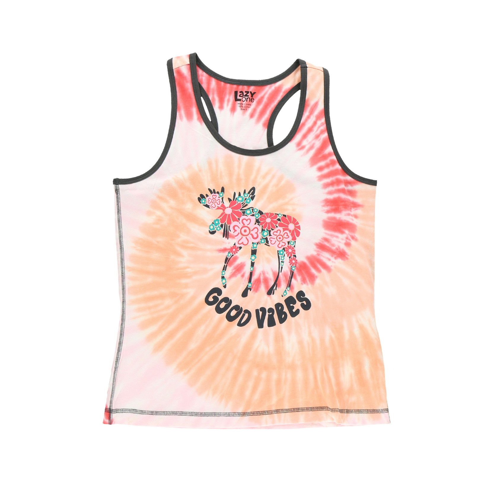 Lazy One Good Vibes PJ Tank