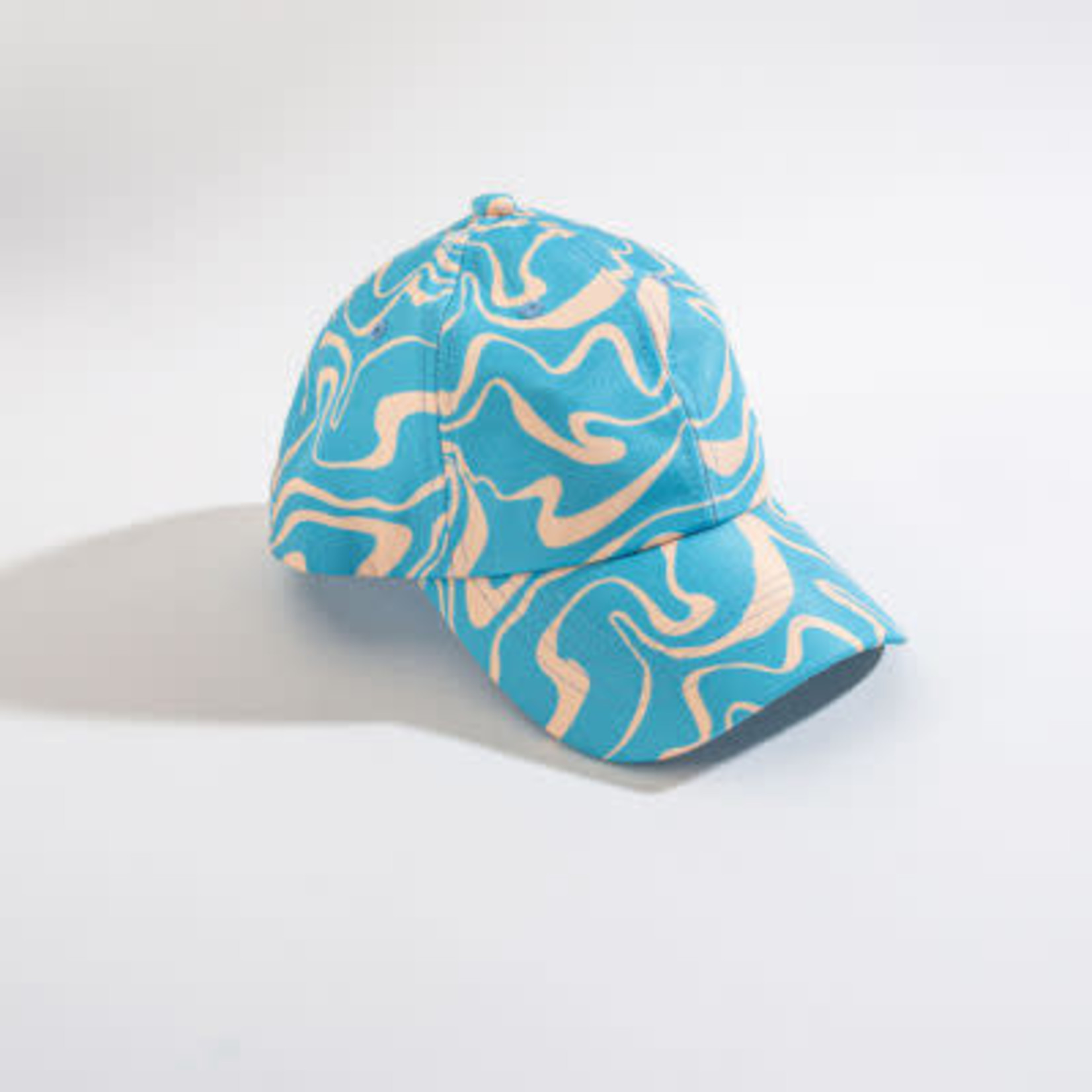 Printed Ponytail Cap: