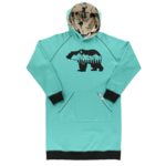 Lazy One Bear Scene Sleep Hoodie: