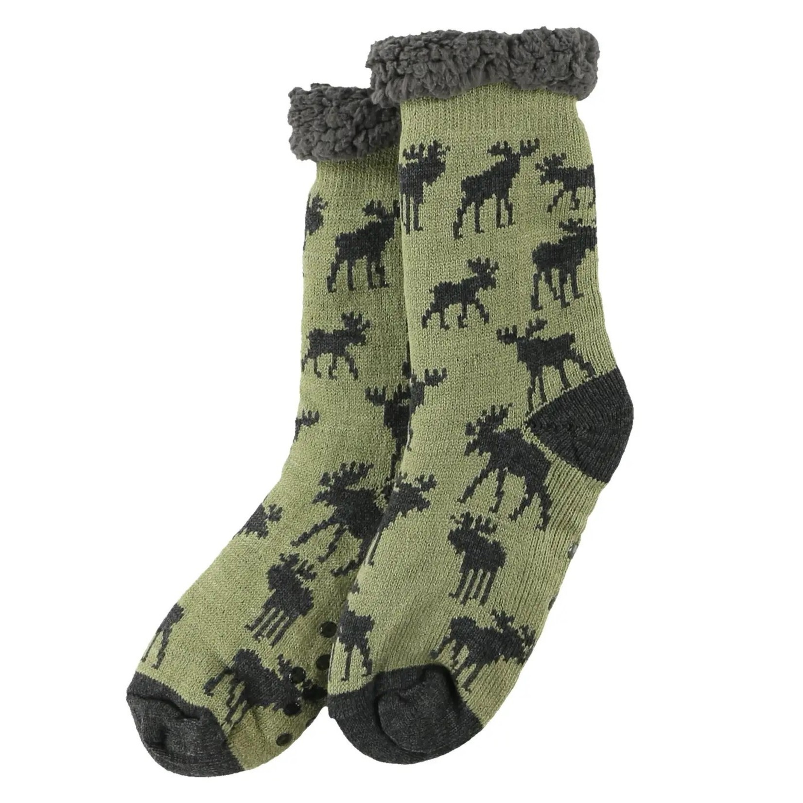 Lazy One Mountain Made Moose Plush Sock