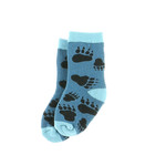Lazy One (DNR) Bear Hug Infant Socks: Blue 6-12 M