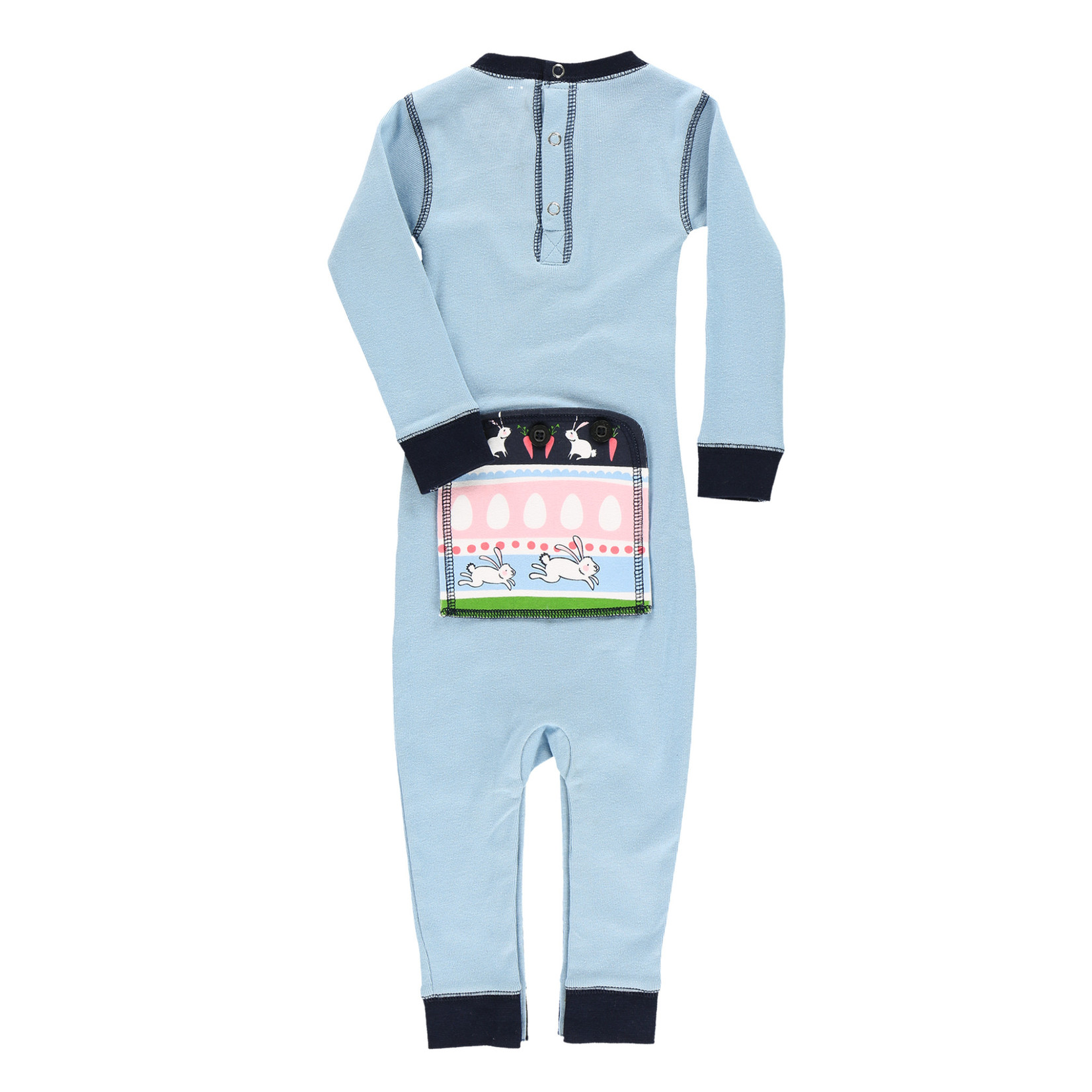 Lazy One Some Bunny Sleepy Infant Onesie Flapjack