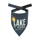 Lazy One Lake Dog Velcro Bandana: