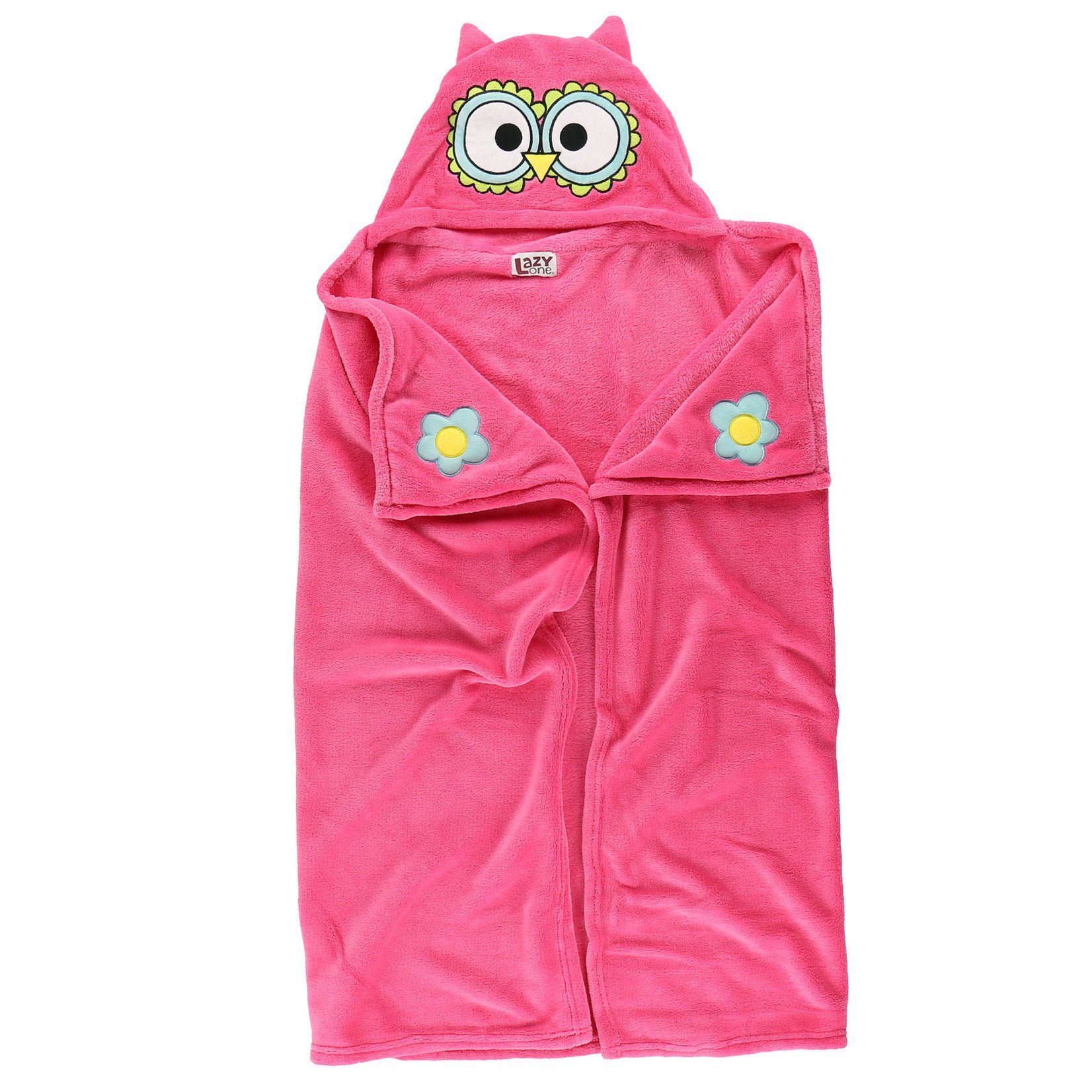 Lazy One Kids Hooded Blanket Critter Yeti