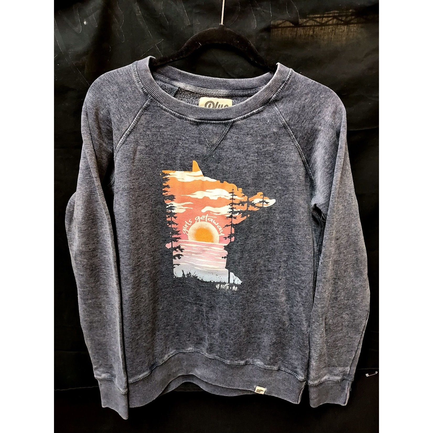 Blue 84 Blue 84 Burnout Fleece Crew "Girls Getaway":