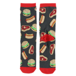 Lazy One Grillin' Meat Crew Sock