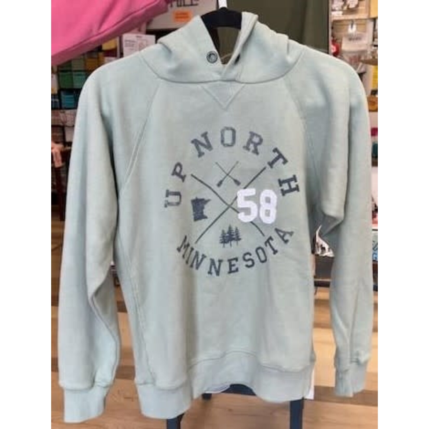 Blue 84 Blue 84 YOUTH Hoodie "Up North MN 58":