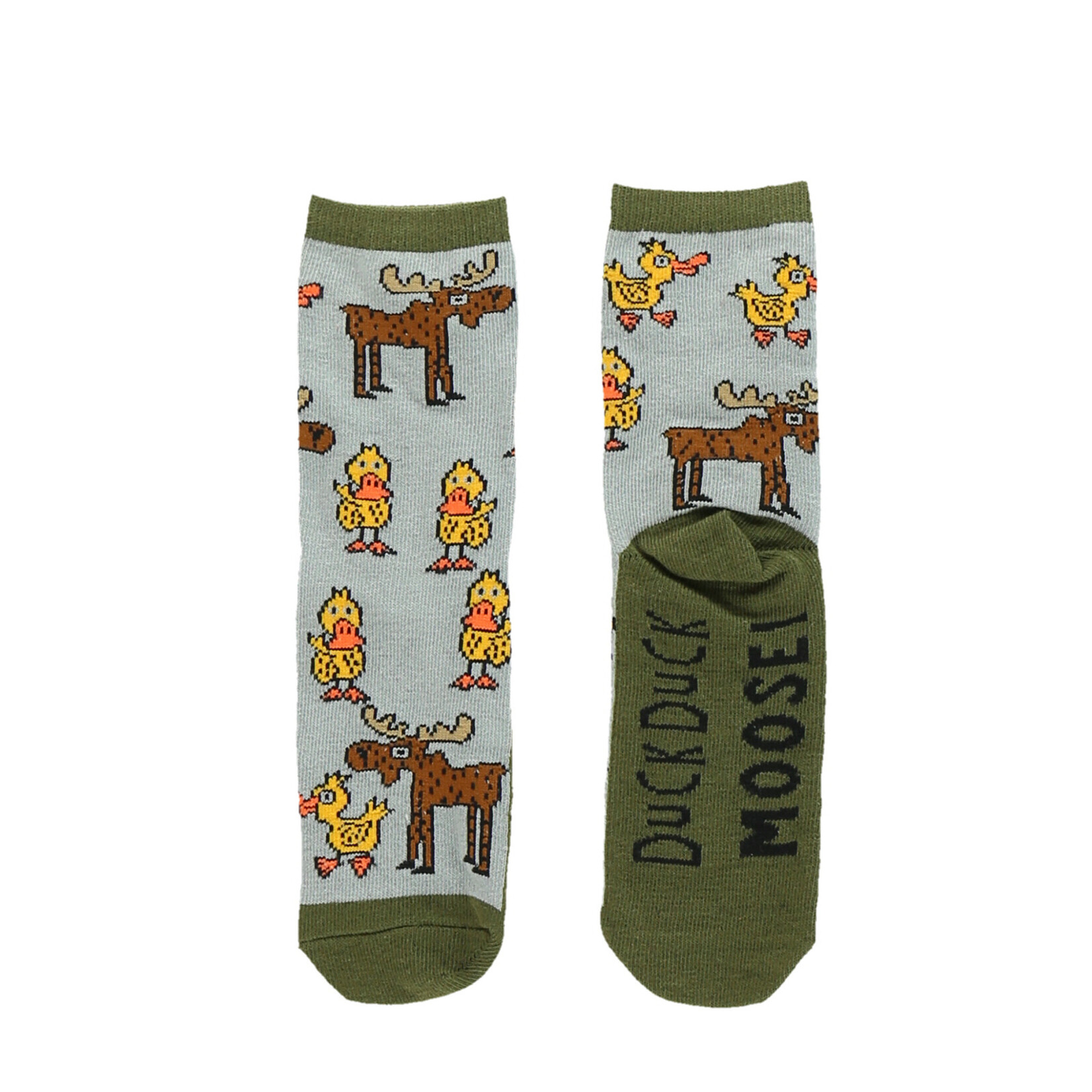 Lazy One Duck Duck Moose  Kid Sock