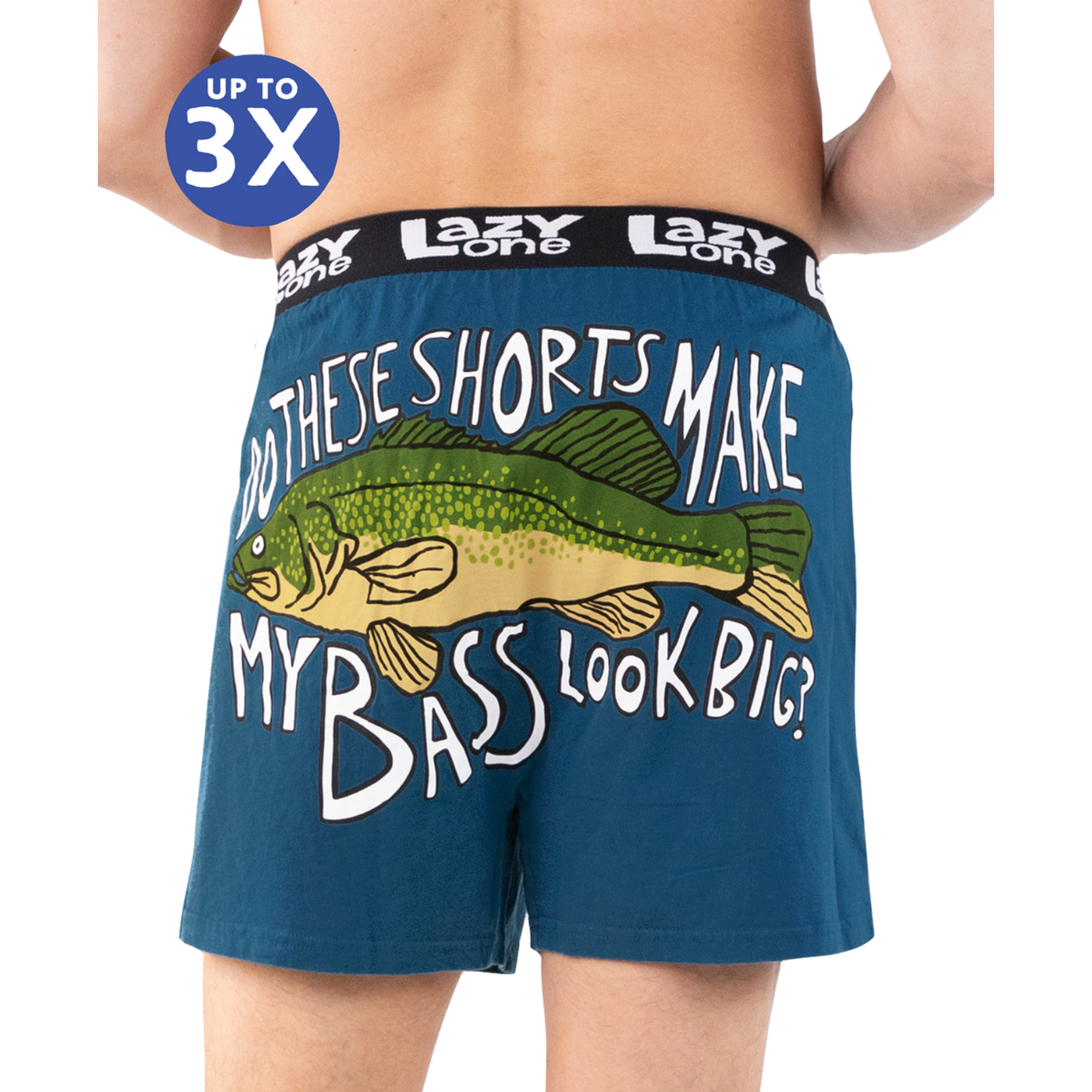 Lazy One My Bass Look Big Boxer