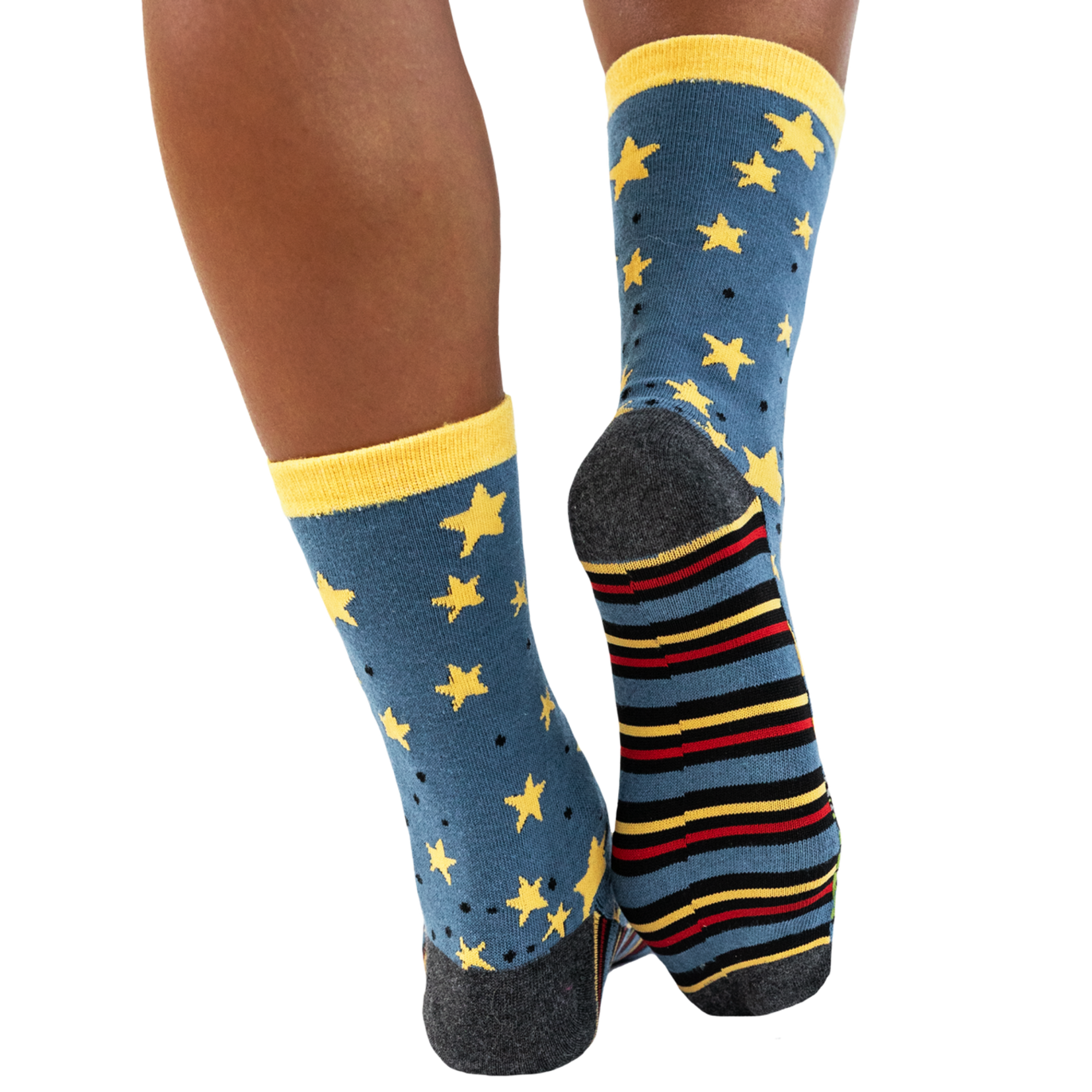 Lazy One Dream Under the Stars Camping Crew Sock