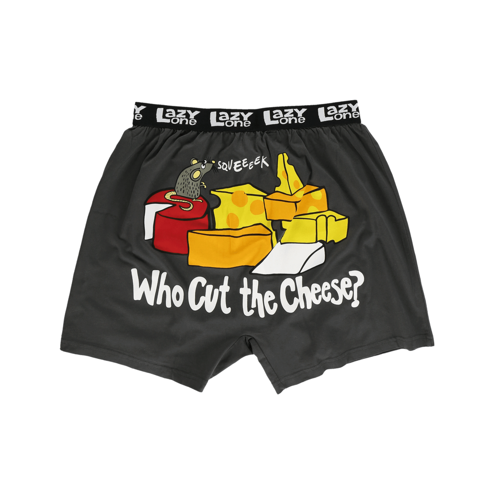 Lazy One Who Cut The Cheese Men's Funny Boxer