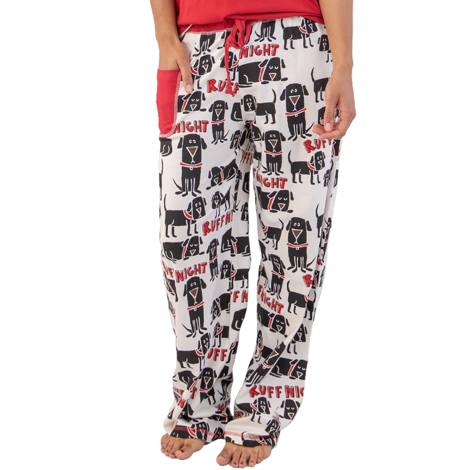 Lazy One (DNR) Ruff Night Women's Regular Fit Dog PJ Pant