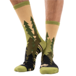 Lazy One Forest Crew Sock