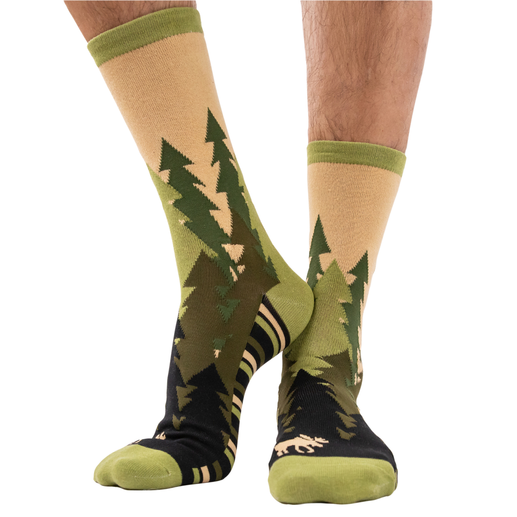 Lazy One Forest Crew Sock