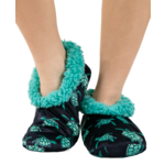 Lazy One Turtle Fuzzy Feet Slippers