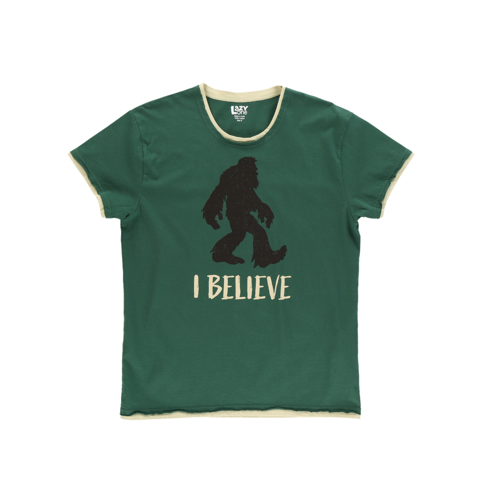 Lazy One I Believe Squatch Women's Regular Fit PJ Tee