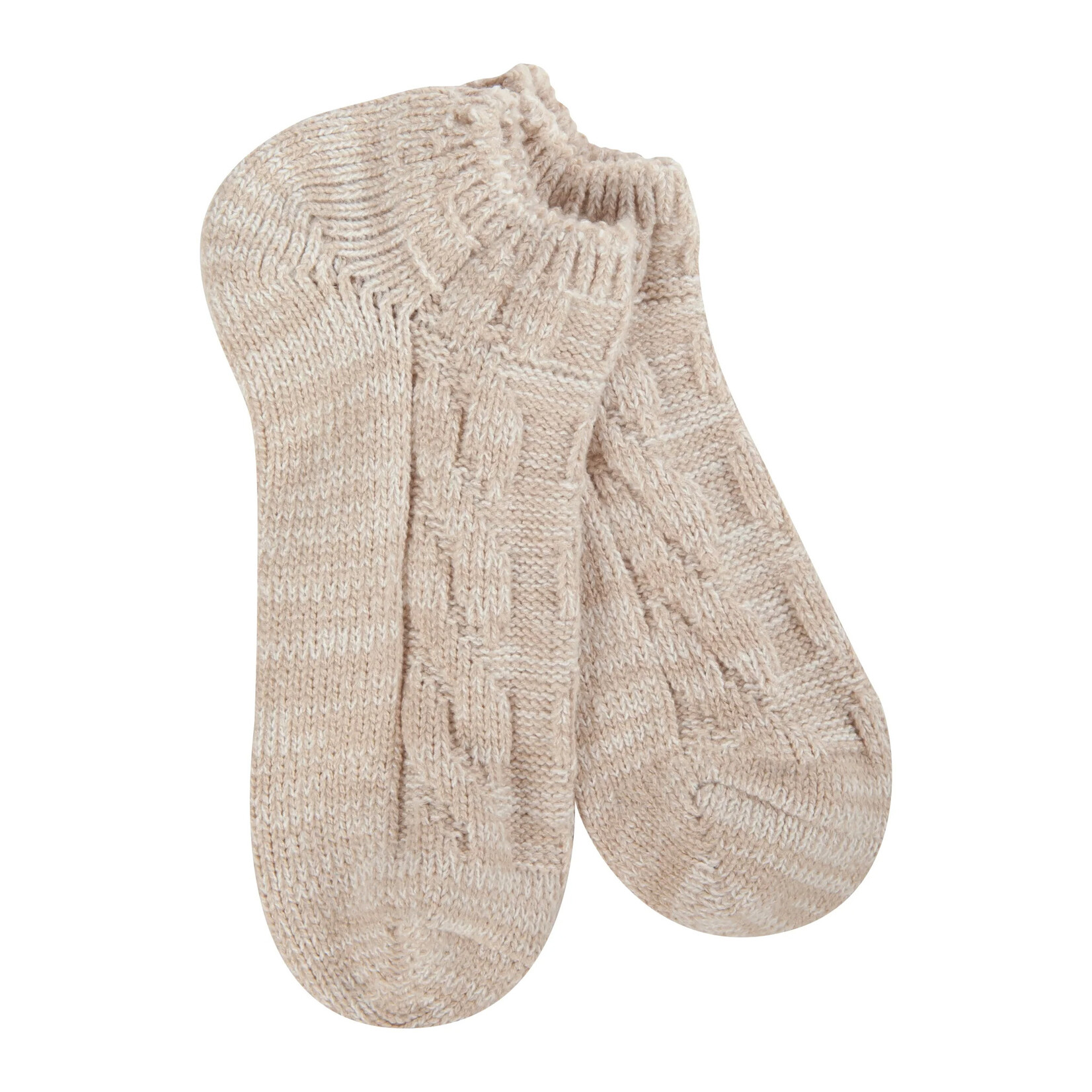 World's Softest Sock Weekend Ragg Cable Low