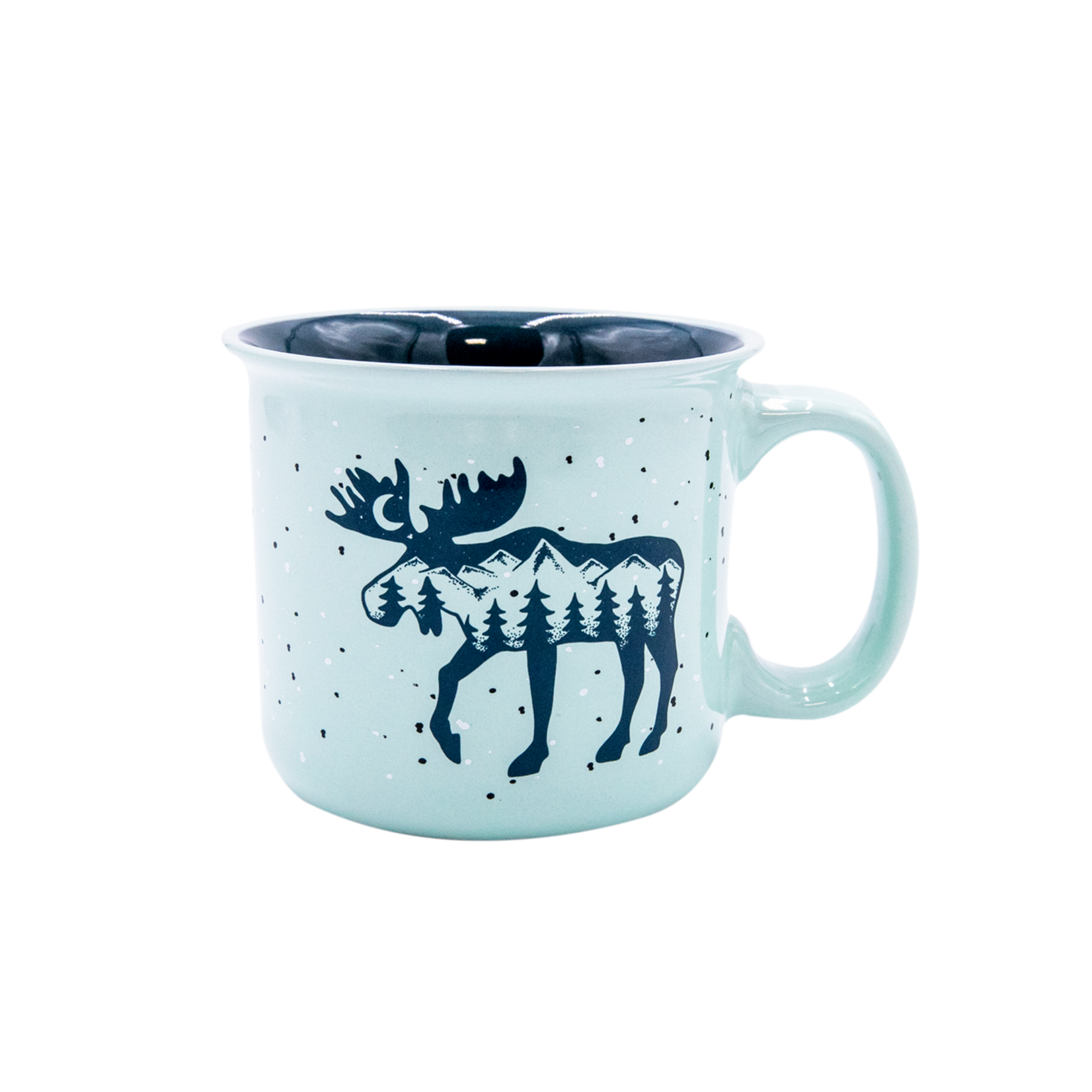 Lazy One Mountain Moose Ceramic Mug