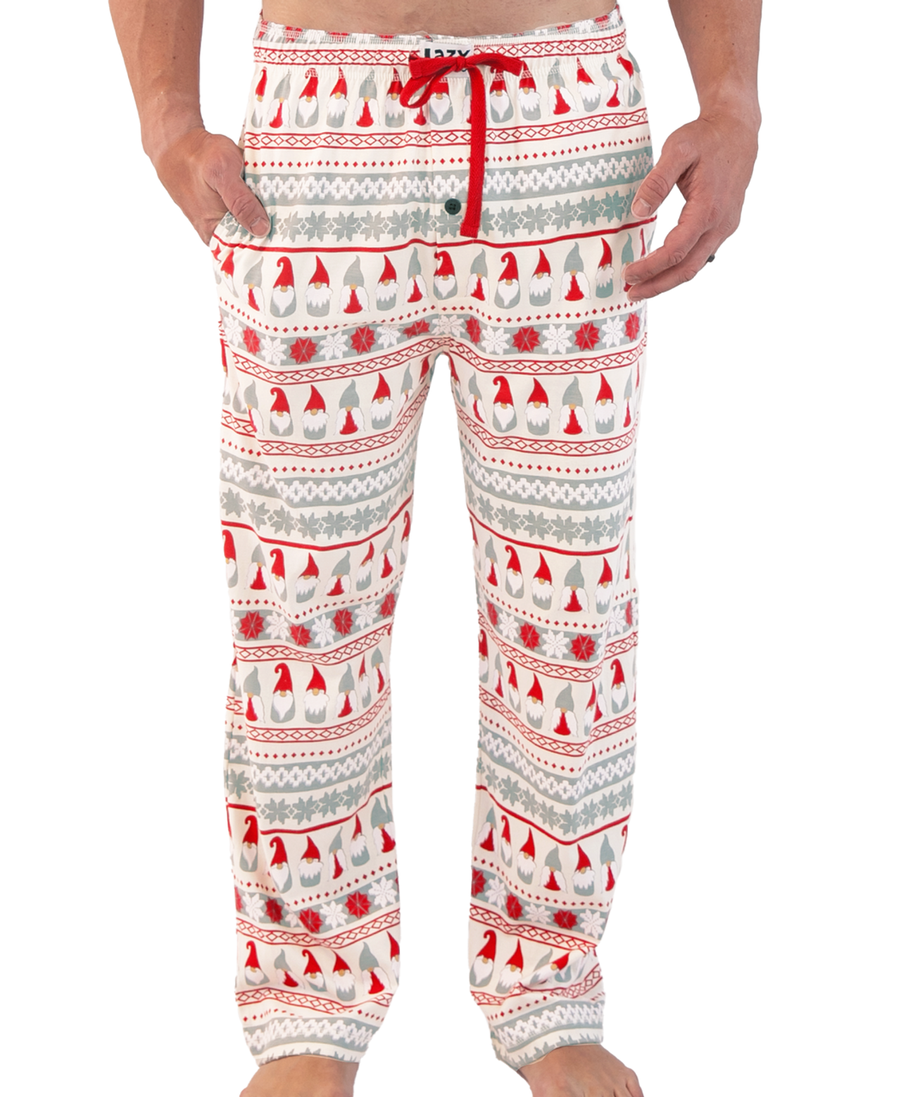 Lazy One Gnome For The Holidays Men's PJ Pants - Kathryn's on Main