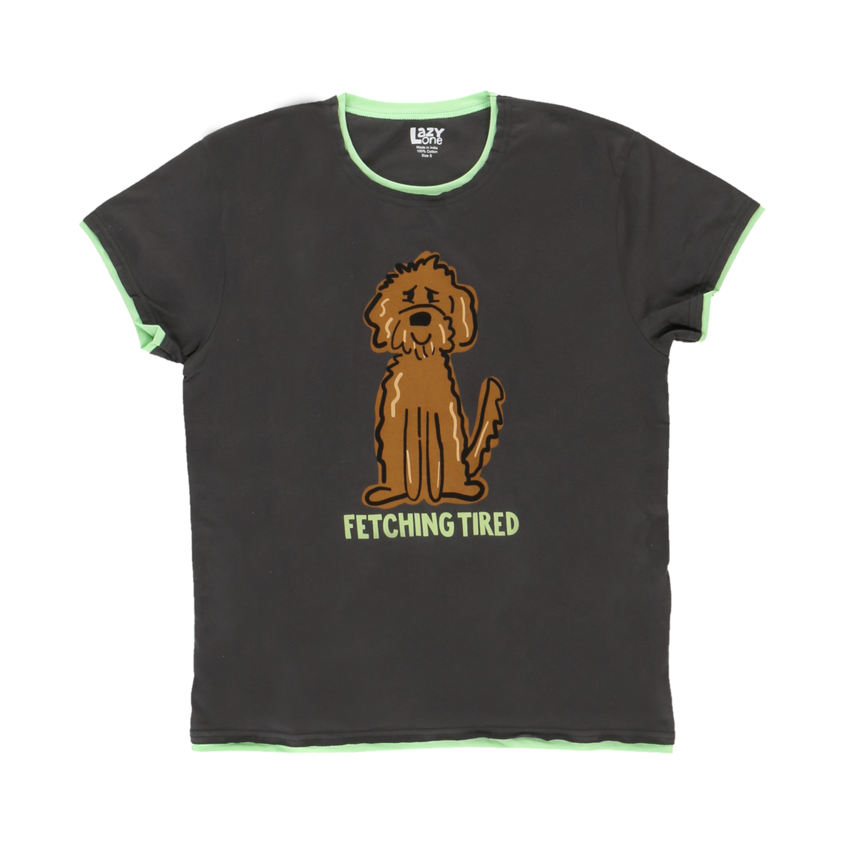 Lazy One Fetching Tired Women's Regular Fit Dog PJ Tee