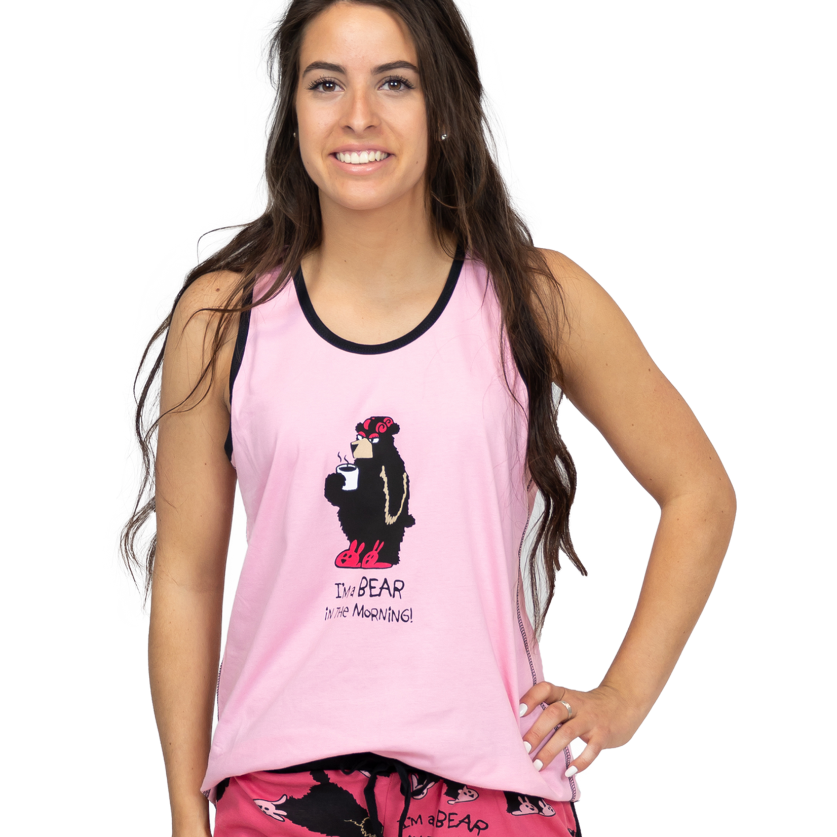 Lazy One (DNR) Bear In The Morning Women's Tank Top