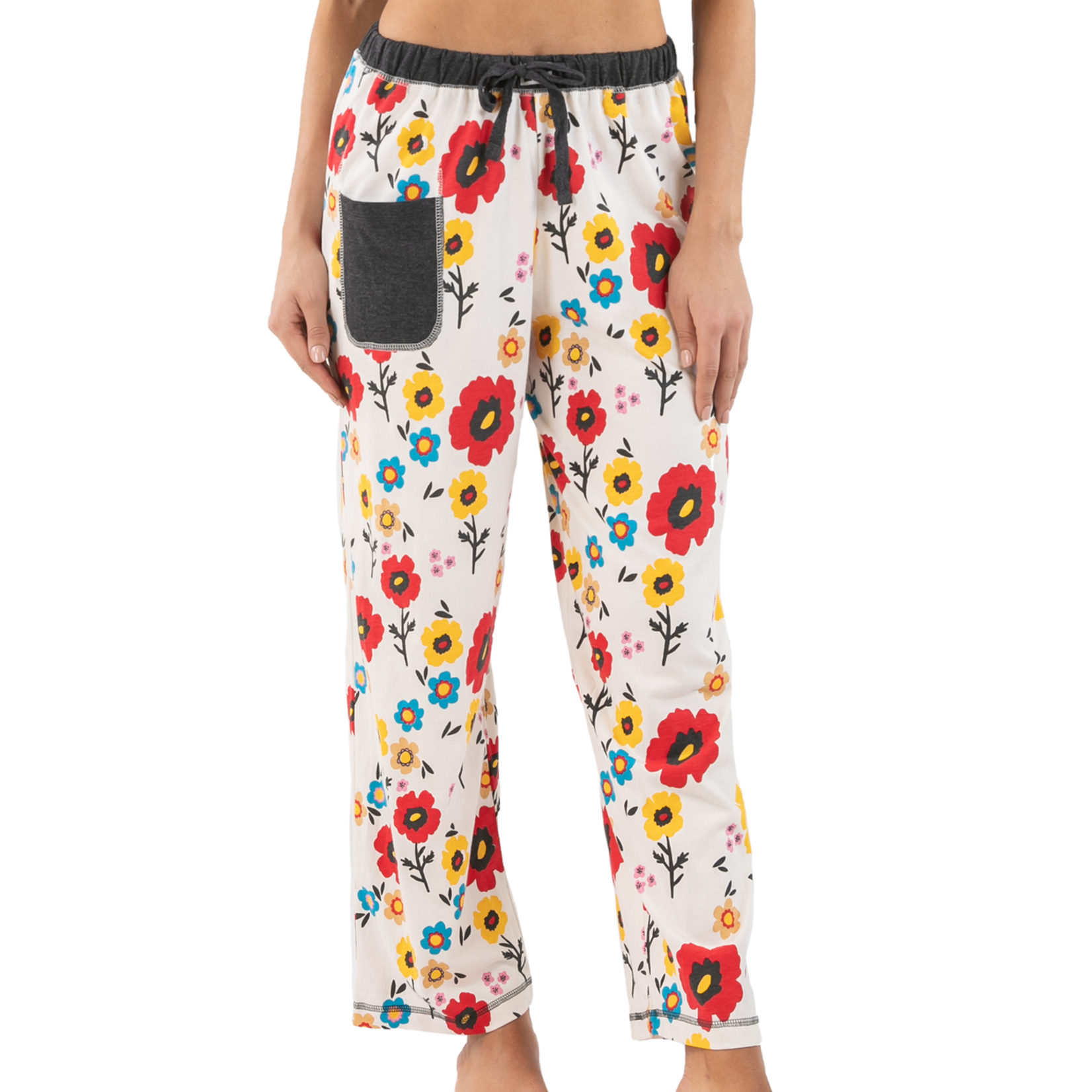 Lazy One Rise & Shine Women's Regular Fit Flower PJ Pants