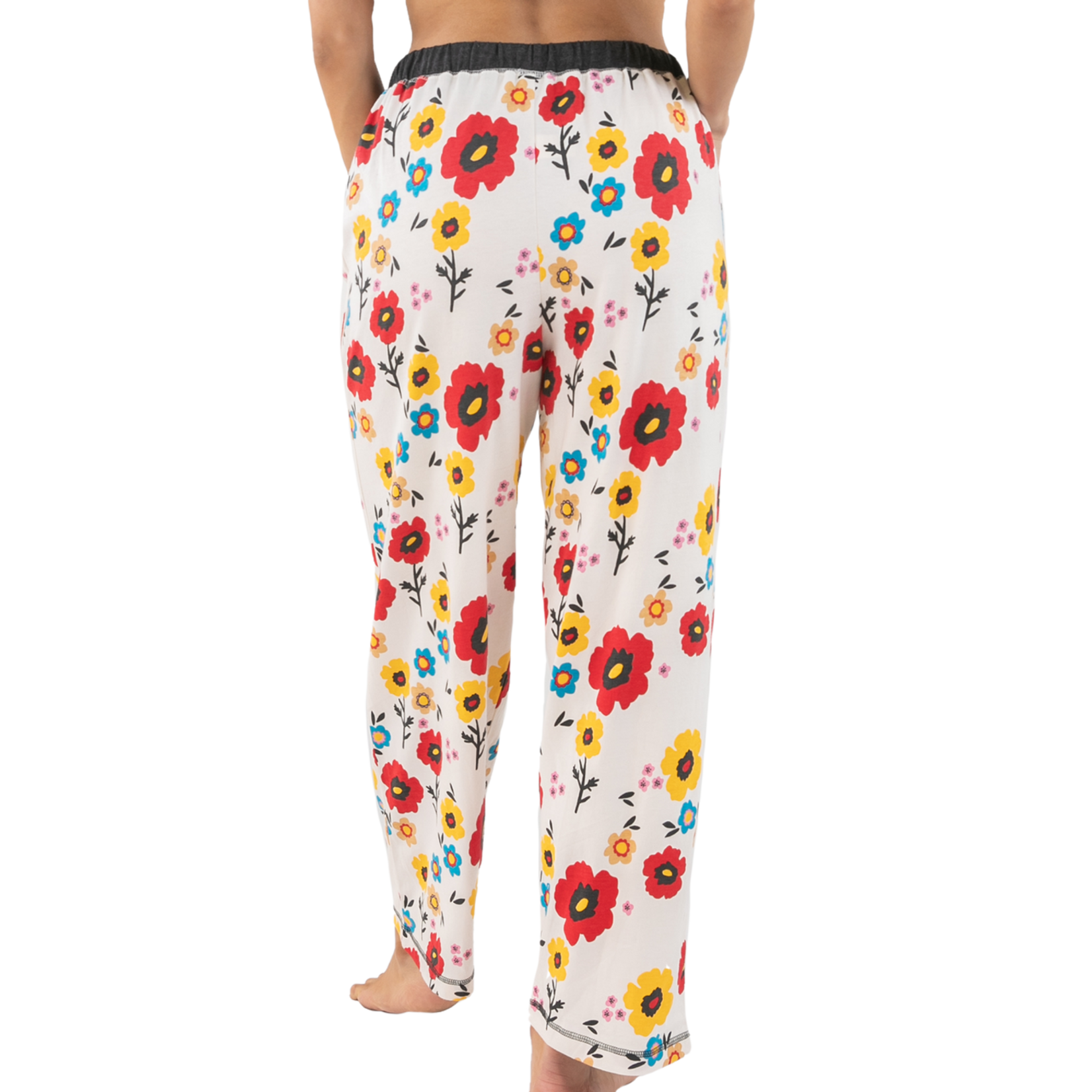 Lazy One Rise & Shine Women's Regular Fit Flower PJ Pants