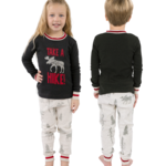 Lazy One Take a Hike Kid's Long Sleeve PJ's