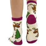 Lazy One Moose Hug Kid's Sock