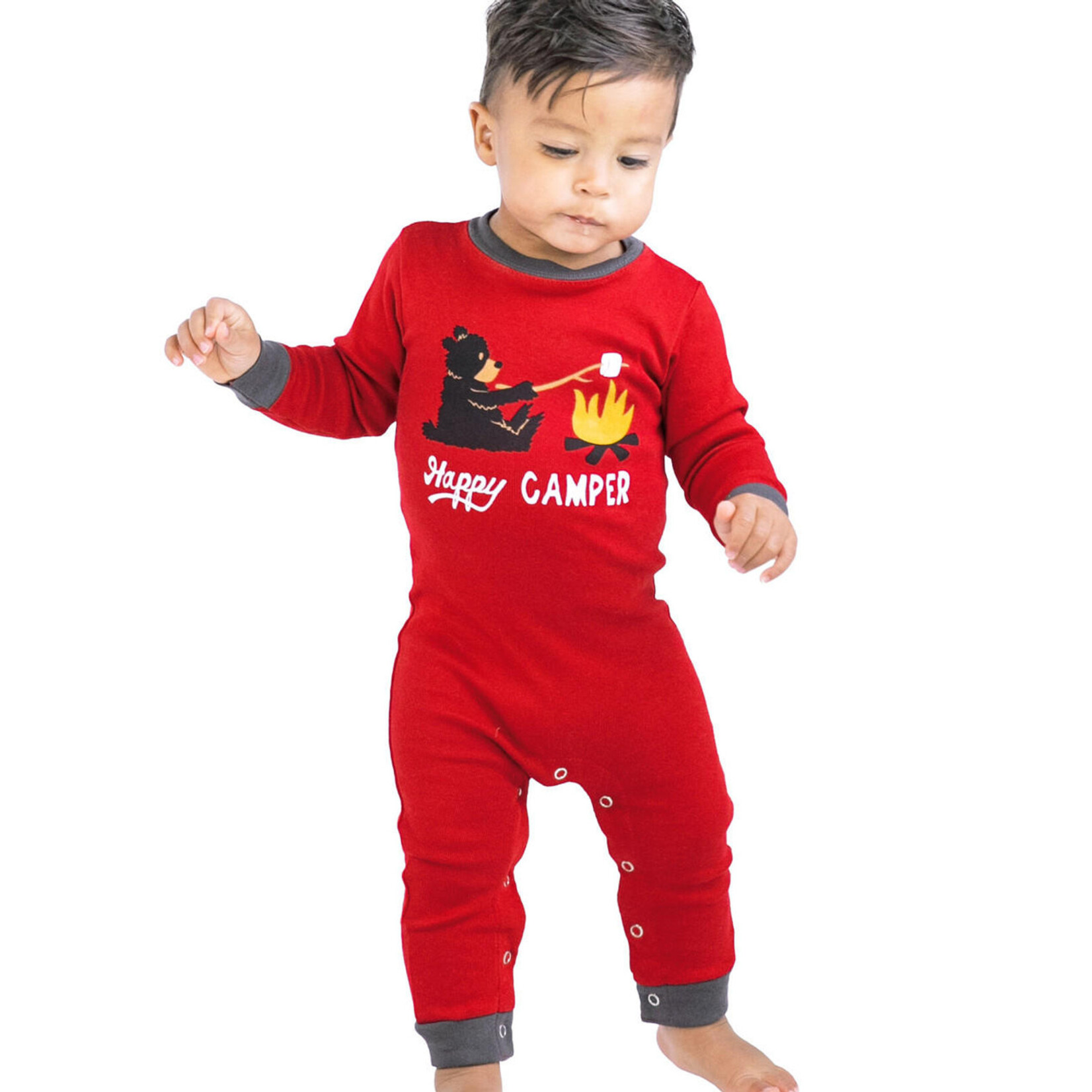 Lazy One (DNR) Happy Camper Infant Union Suit