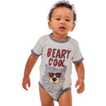 Lazy One Beary Cool Infant Creeper Onesie