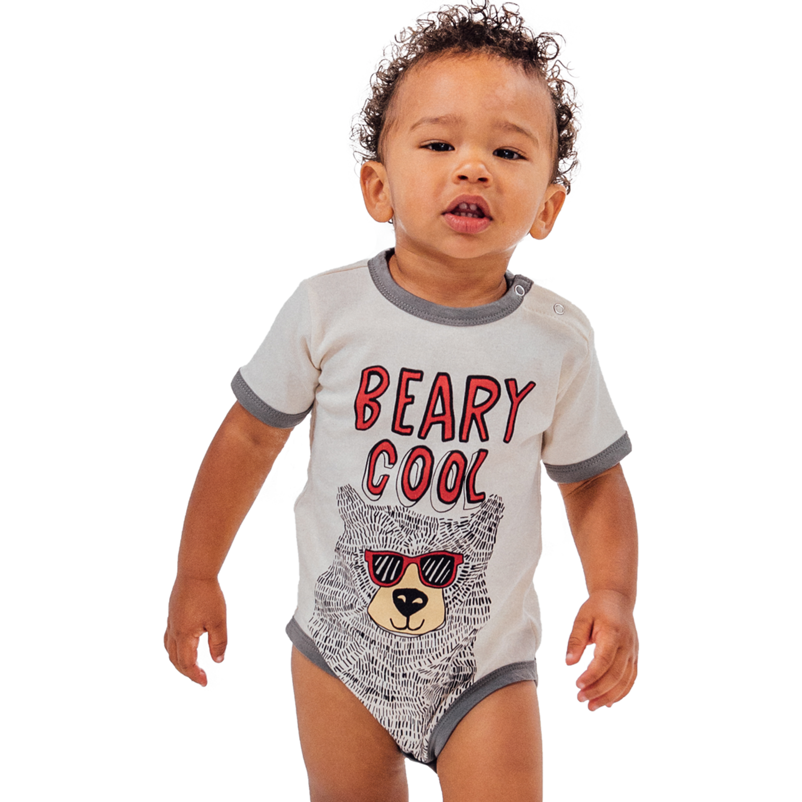 Lazy One Beary Cool Infant Creeper Onesie