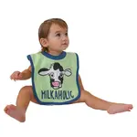 Lazy One (DNR) Milkaholic Cow Infant Bib