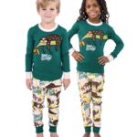 Lazy One Stay Sleepy Long Sleeve Kid's Sloth PJ's