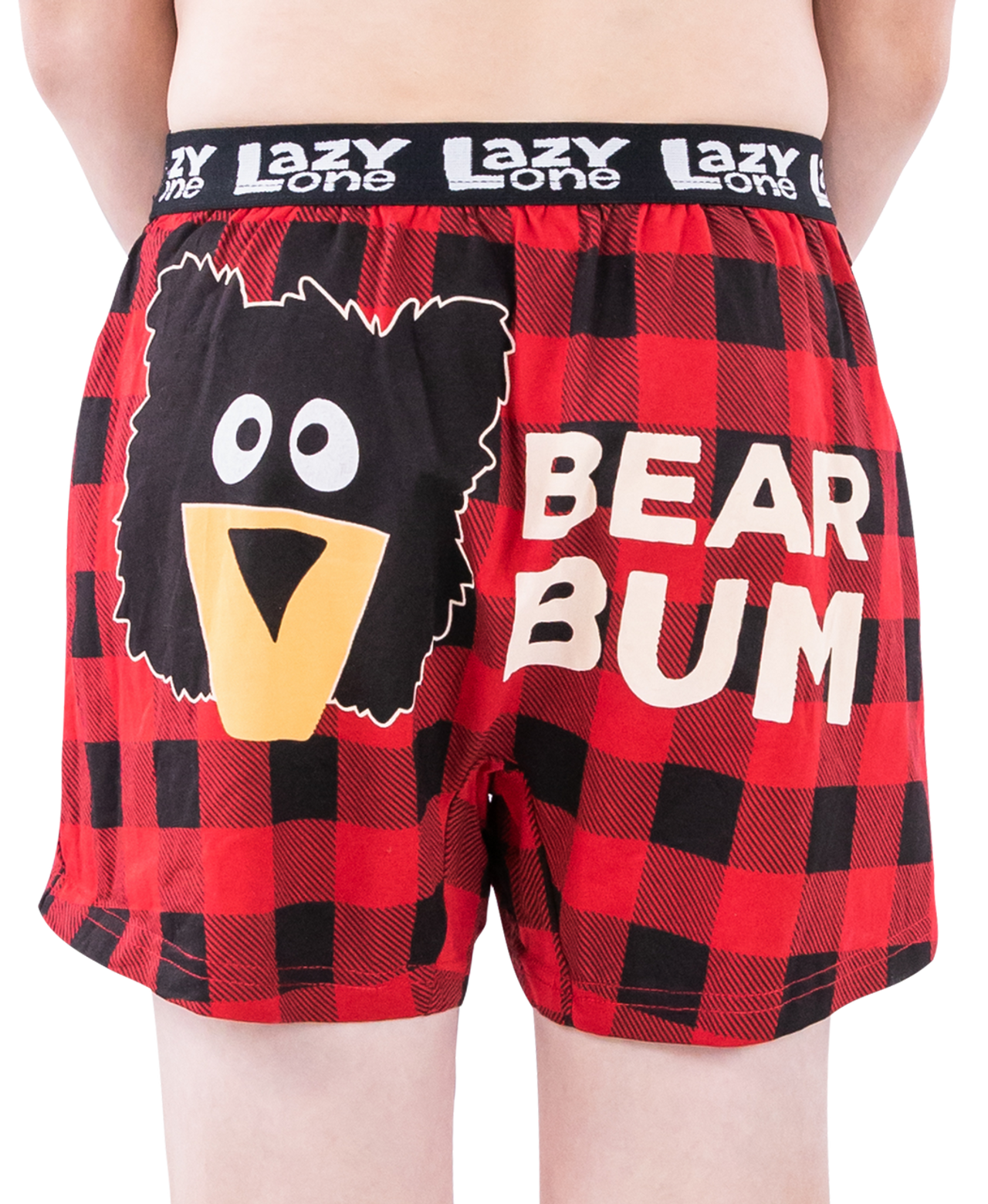 LazyOne - Men's Funny Boxer Bear Cheeks