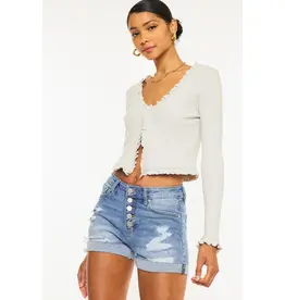 KanCan KanCan High Rise Denim Jean Shorts