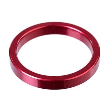 Porkchop BMX 1 1/8" headset spacer 5mm thick for threadless BMX or MTB bicycle - RED ANODIZED