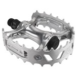 SE Racing SE Racing VP-747 3rd gen bear trap XC-II BMX alloy pedals - 9/16" - SILVER