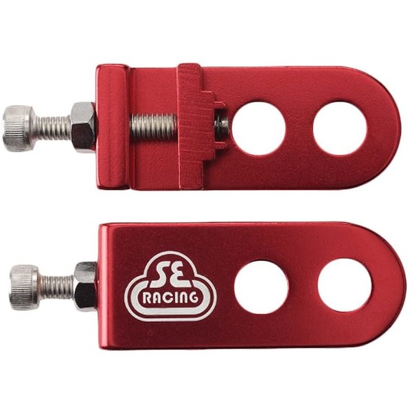 SE Racing SE Racing BMX Bicycle Chain Tensioners for 3/8" axles - RED