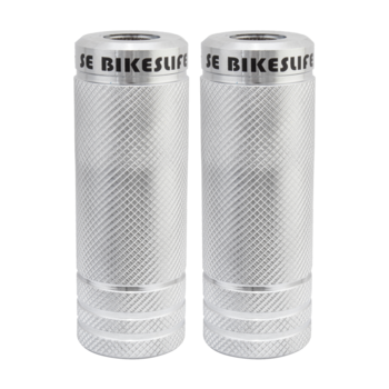 SE Racing SE Racing Wheelie Pegs BMX bicycle 3/8" or 14mm (PAIR) - SILVER