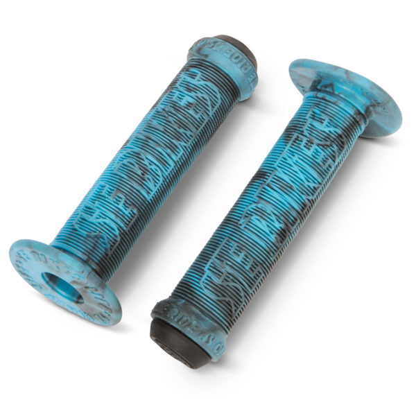 SE Racing SE Racing BIKE LIFE open end BMX bicycle grips with bar ends 135mm BLUE SWIRL