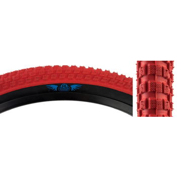 SE Racing SE Racing Cub 20" X 2.0" BMX bicycle skinwall tire RED/BLACK SIDEWALL