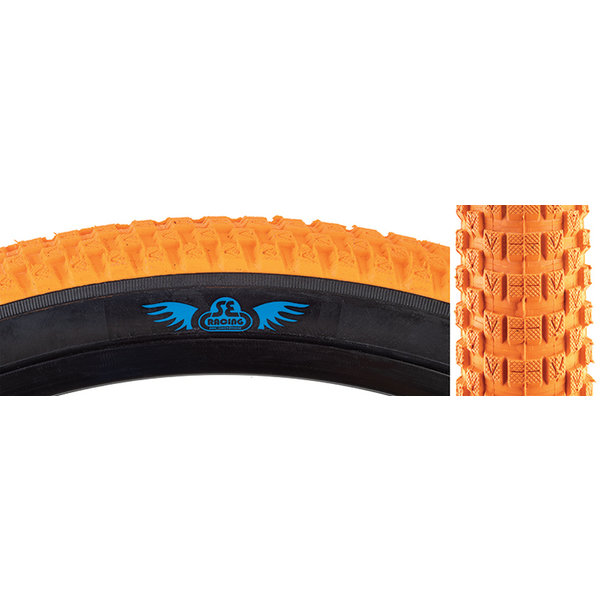 SE Racing SE Racing Cub 26" X 2.0" BMX bicycle skinwall tire ORANGE/BLACK SIDEWALL