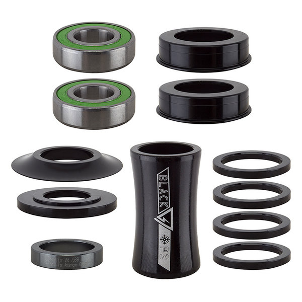 American 19mm sealed bearing Bottom Bracket for 19mm crank spindle (also works with mid) BLACK
